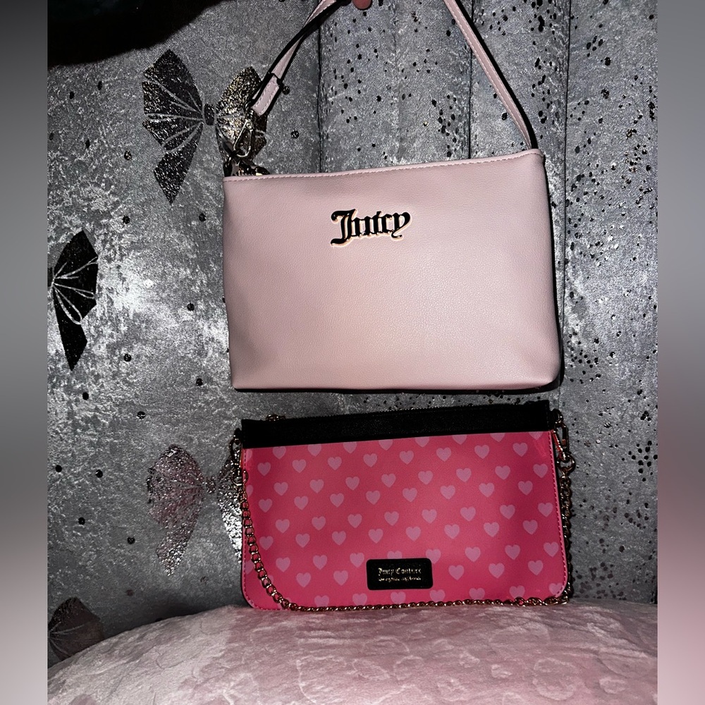 Juicy Couture pink bag set